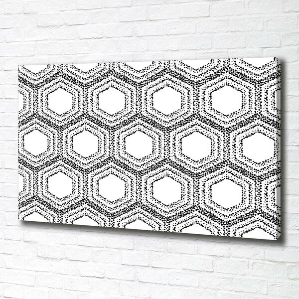 Print pe canvas fundal geometrică