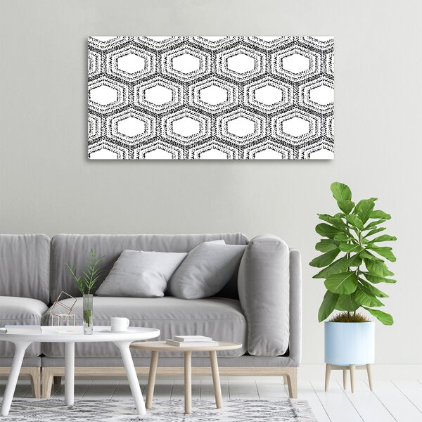 Print pe canvas fundal geometrică