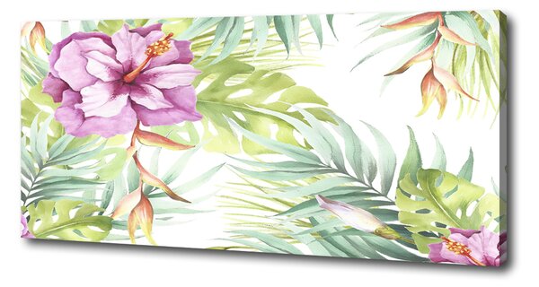 Print pe pânză flori Hawaii