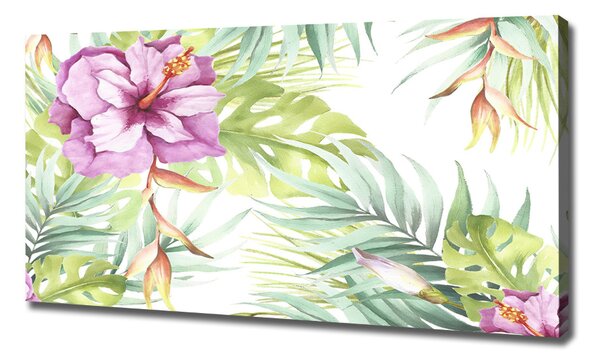 Print pe pânză flori Hawaii