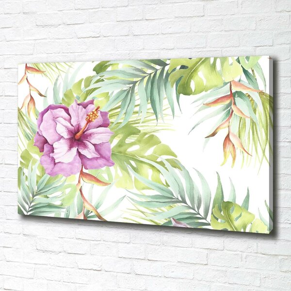 Print pe pânză flori Hawaii