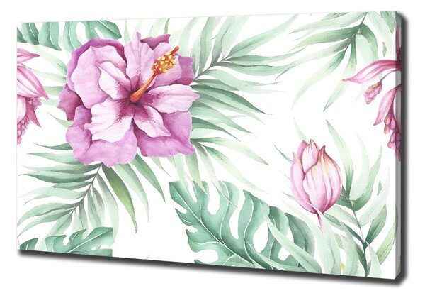 Tablou pe pânză canvas flori Hawaii