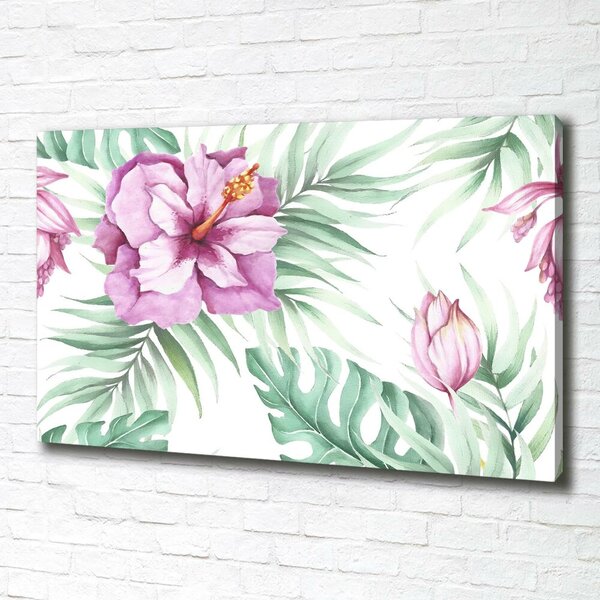 Tablou pe pânză canvas flori Hawaii