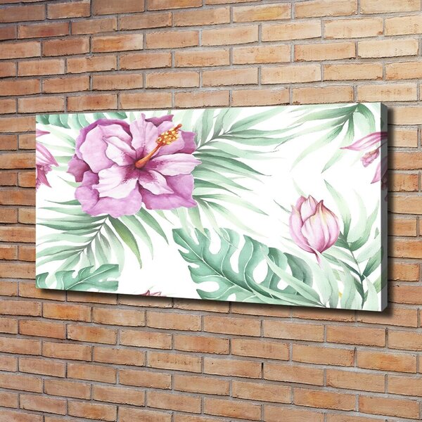 Tablou pe pânză canvas flori Hawaii