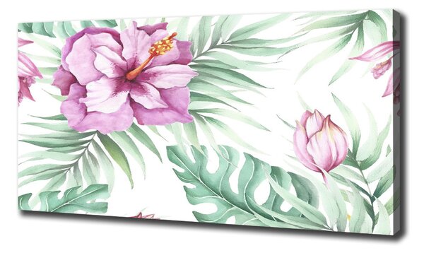 Tablou pe pânză canvas flori Hawaii