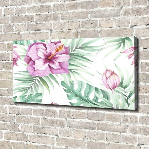 Tablou pe pânză canvas flori Hawaii