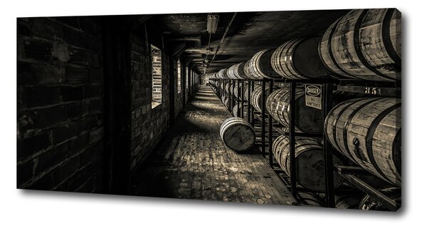 Print pe canvas butoaie Bourbon