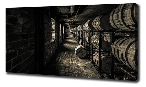 Print pe canvas butoaie Bourbon