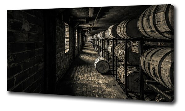 Print pe canvas butoaie Bourbon