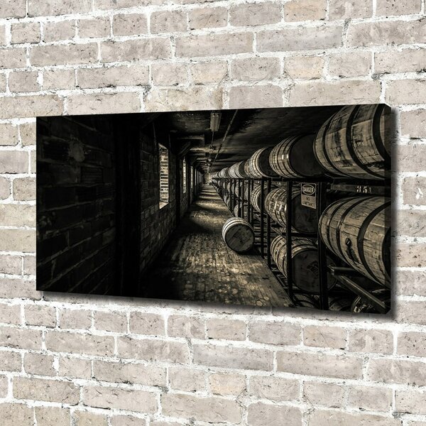 Print pe canvas butoaie Bourbon