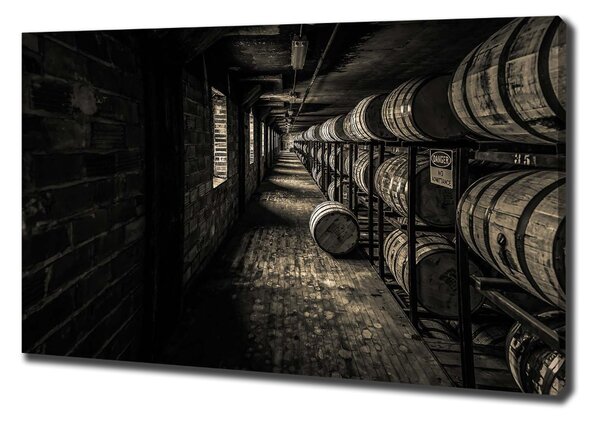Print pe canvas butoaie Bourbon