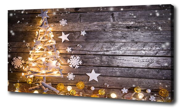 Tablou canvas pom de Crăciun Illuminated