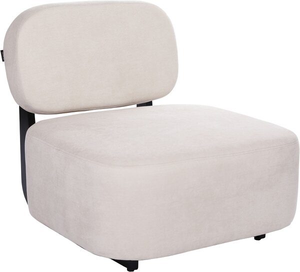 Fotoliu Lioran crem 72/85/66 cm