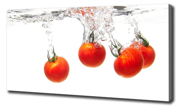 Print pe pânză Tomatele sub apă