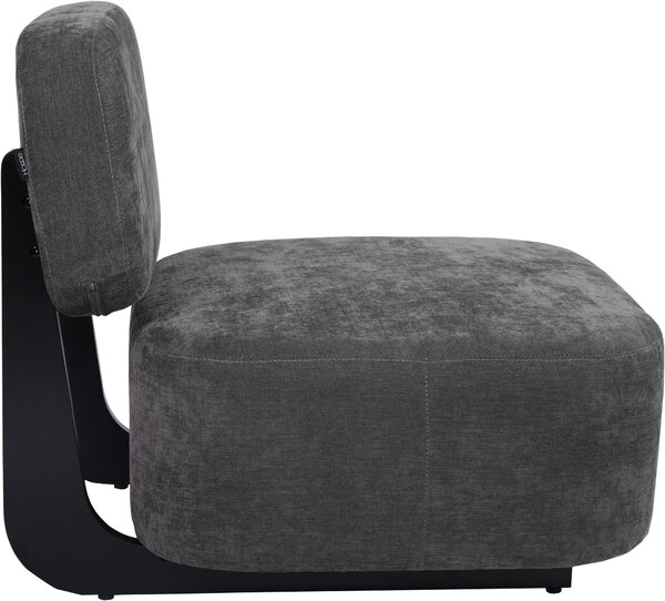 Fotoliu Lioran antracit 73/85/72 cm