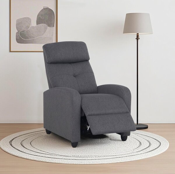 Fotoliu de relaxare Vesoul antracit 68,5/86/102 cm