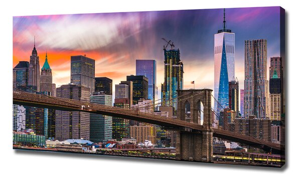 Print pe canvas Manhattan New York City