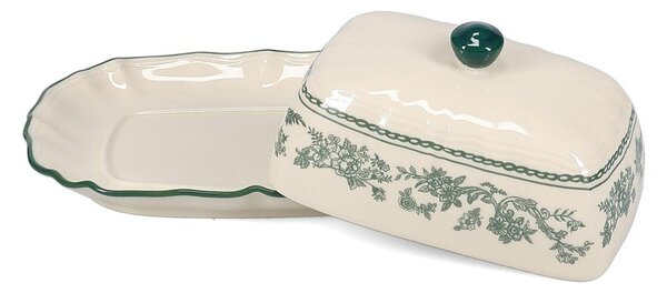 Untieră verde/fildeș din porțelan Cyril – S|P Collection