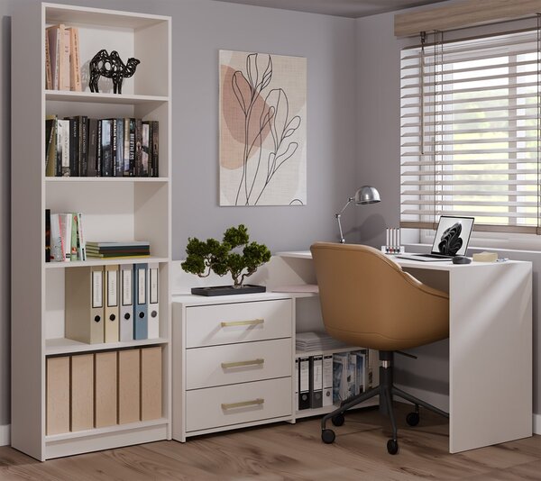 Masă PC de colț Debio 1 (cashmir). Promo -15%. 1132467