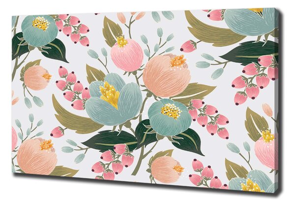 Imprimare tablou canvas model floral
