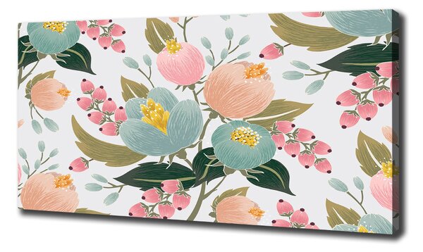 Imprimare tablou canvas model floral