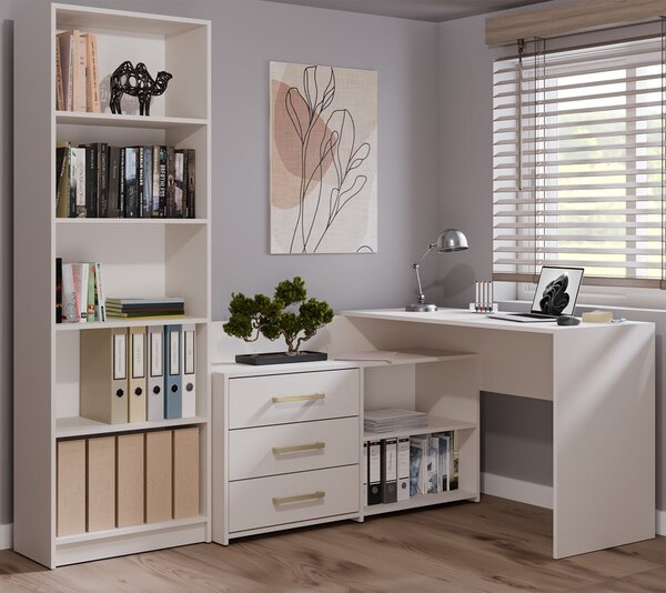 Masă PC de colț Debio 1 (cashmir). Promo -15%. 1132467