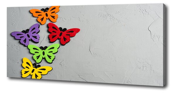 Print pe canvas fluturi colorat