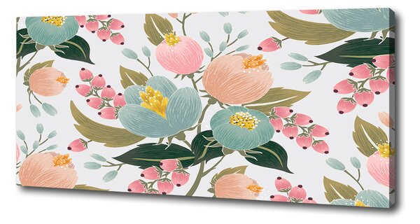 Imprimare tablou canvas model floral