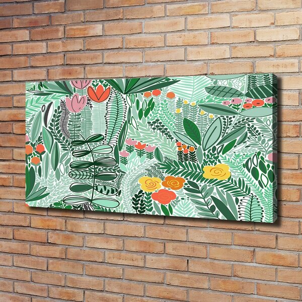 Tablou pe pânză canvas model floral