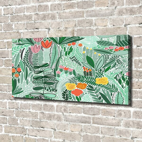 Tablou pe pânză canvas model floral