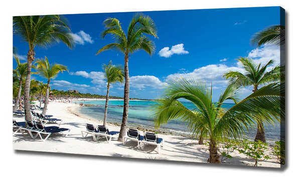 Tablou pe pânză plaja Maldive