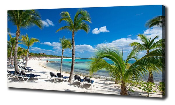 Tablou pe pânză plaja Maldive