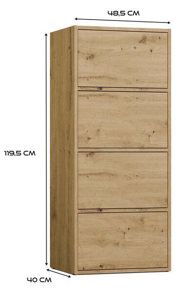 Dulap Afoctera 1 (stejar artisan). 1132879