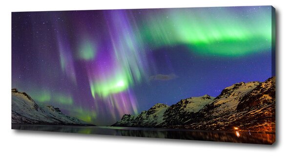 Imprimare tablou canvas Aurora boreala