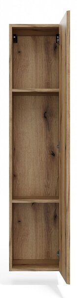 Dulap de baie suspendat Terca 1 (stejar evoke). Promo -18%. 1133034