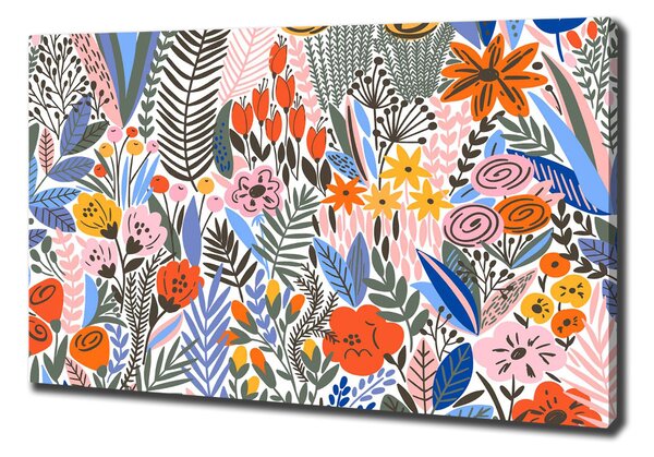 Print pe pânză model floral