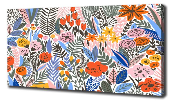 Print pe pânză model floral