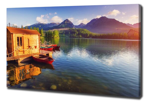 Print pe pânză Lacul în munți