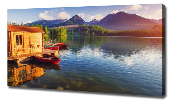 Print pe pânză Lacul în munți