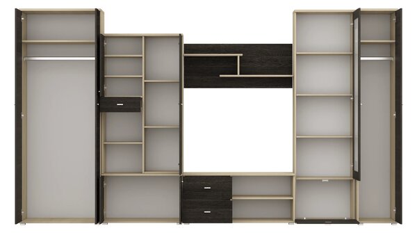 Mobilier cameră de zi Arves (jaseň + stejar canterbury). Promo -15%. 1014008