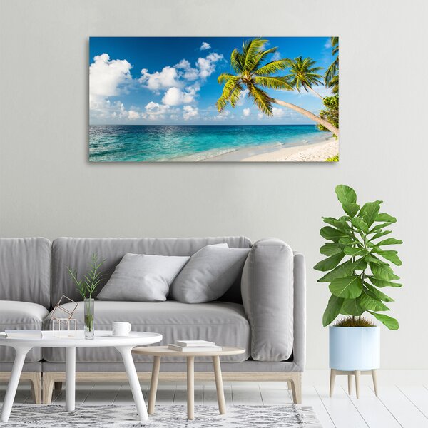 Imprimare tablou canvas plaja Maldive