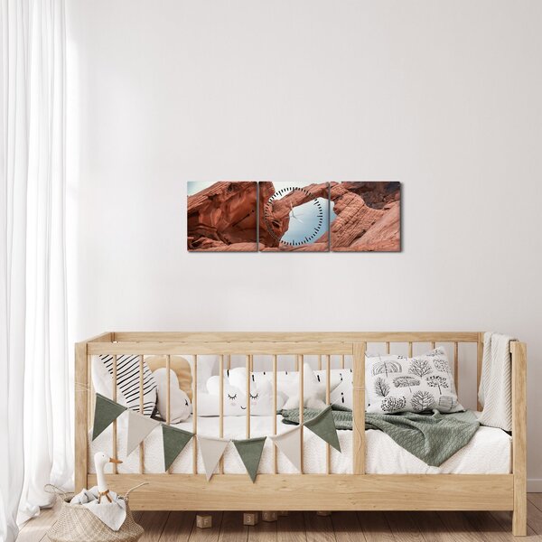 Tablou - Nevada (cu ceas) (90x30 cm)