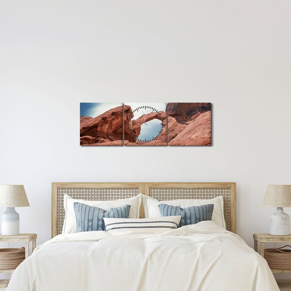 Tablou - Nevada (cu ceas) (90x30 cm)