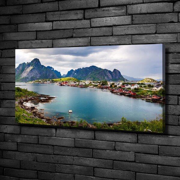 Pictură pe pânză Lofoten din Norvegia