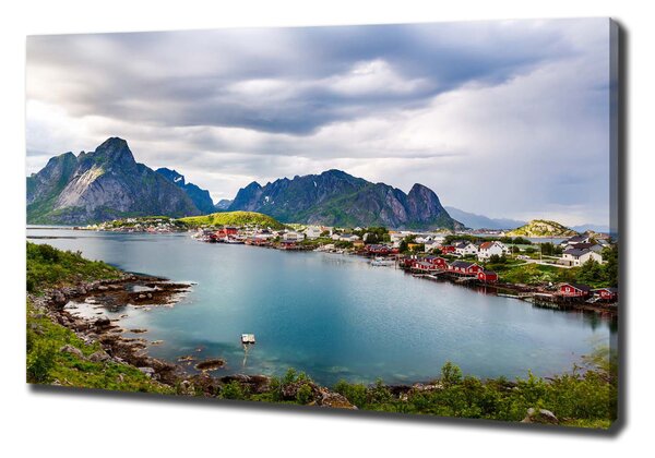 Pictură pe pânză Lofoten din Norvegia