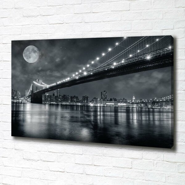 Tablou pe pânză canvas Podul Brooklyn
