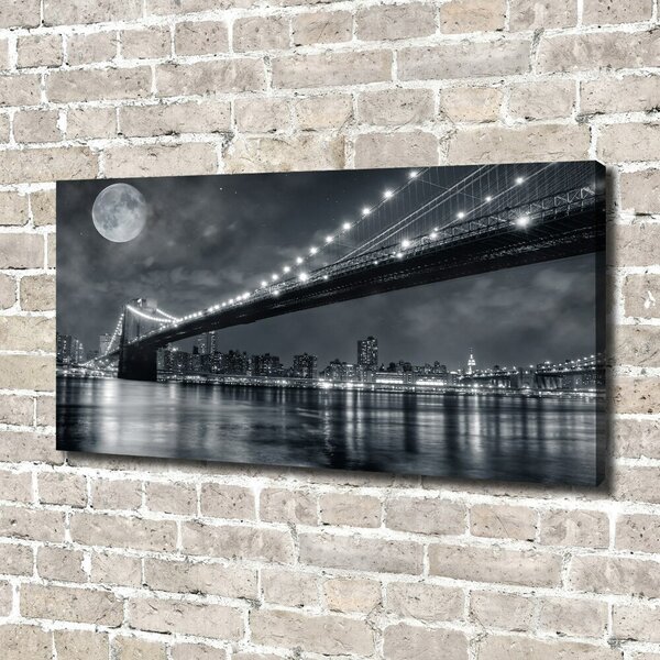 Tablou pe pânză canvas Podul Brooklyn
