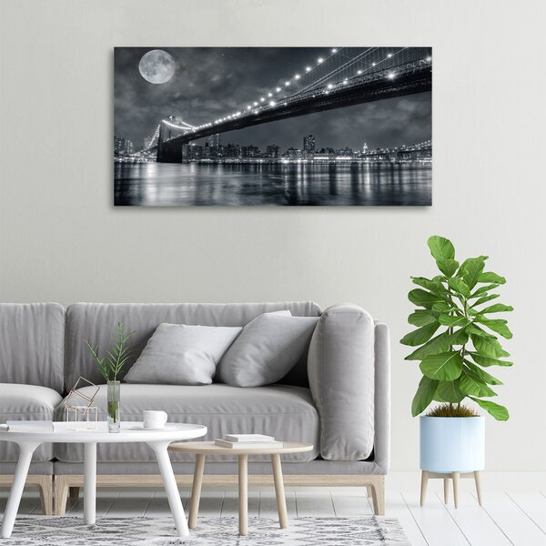 Tablou pe pânză canvas Podul Brooklyn