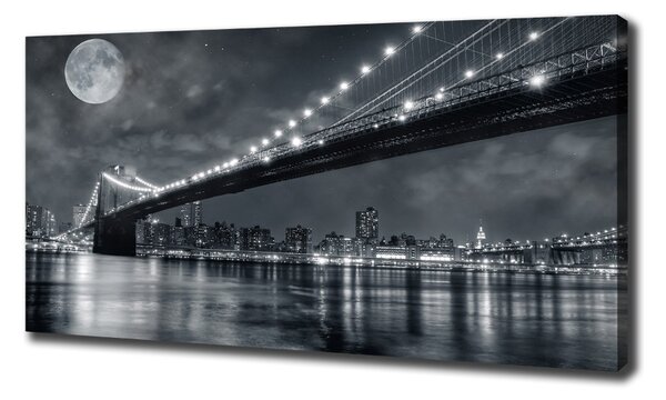 Tablou pe pânză canvas Podul Brooklyn