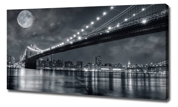 Tablou pe pânză canvas Podul Brooklyn